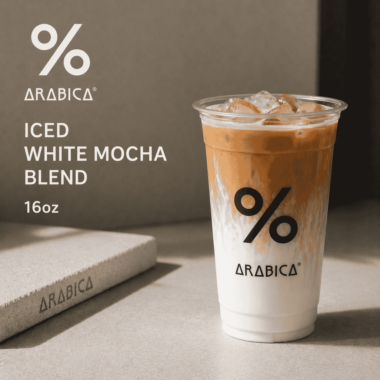 % Arabica Iced White Mocha